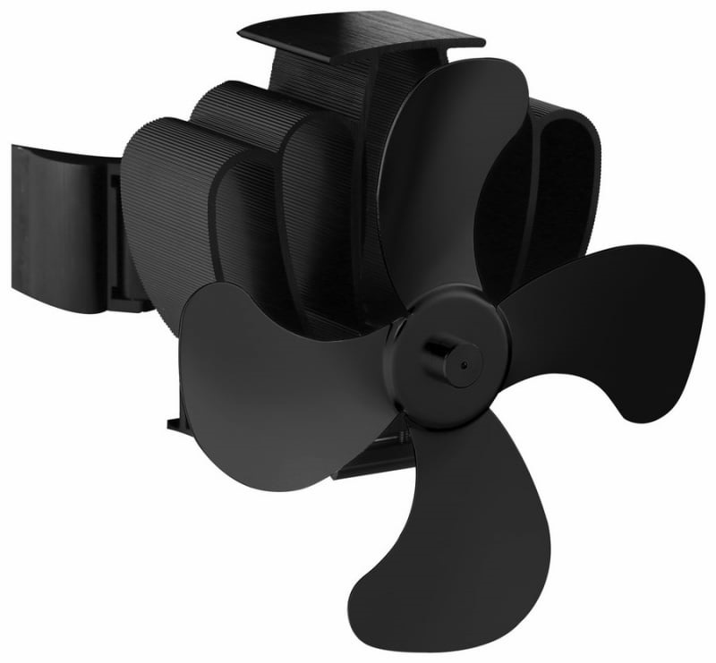 Ventilátor LIENBACHER na kouřovod Black