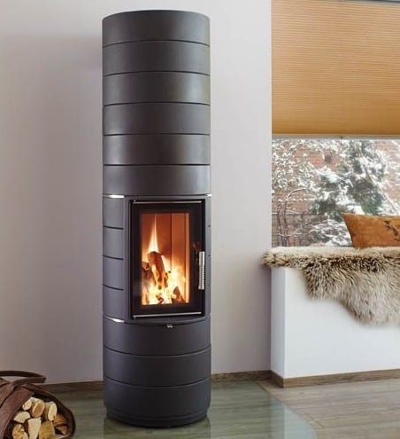 LEDA krbová kamna Colona Lite L - černý lak