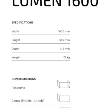 LA NORDICA krbová kamna Lumen 1600 - elektrický krb