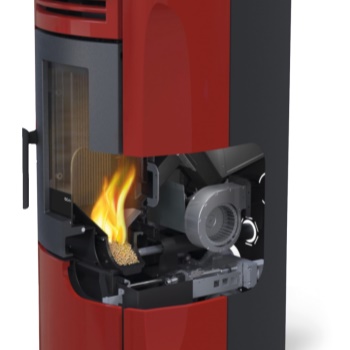 EXTRAFLAME peletová kamna Terry Plus
