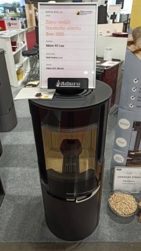 ADURO peletová hybridní kamna Aduro Hybrid H3 LUX