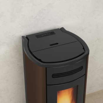 EXTRAFLAME peletová kamna Guenda Idro 5.0