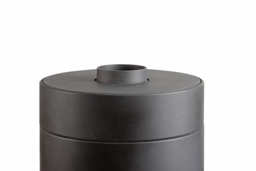 LEDA krbová kamna Colona - speciální akumulační kamna - černý lak