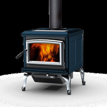 PACIFIC ENERGY kanadská krbová kamna Super Classic LE - midnight blue