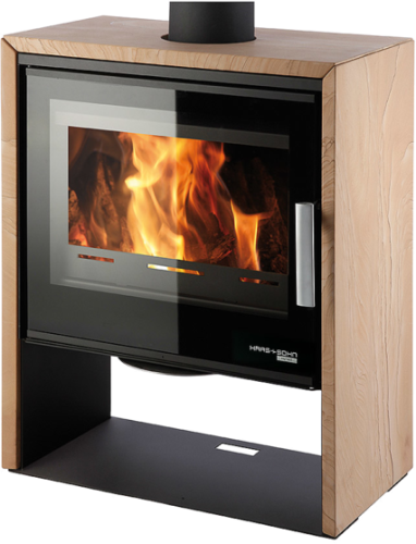 HAAS+SOHN krbová kamna Jonsbo, černá/Woodstone Prestige