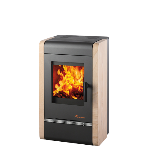 FOXMARK krbová kamna AVESTA II - černá / Woodstone Prestige