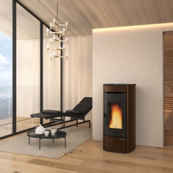 EXTRAFLAME peletová kamna Marina Idro H13