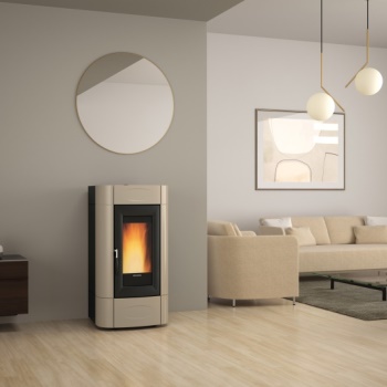 EXTRAFLAME peletová kamna Isidora Idro H16 5.0 Evo s výměníkem