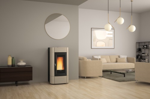 EXTRAFLAME peletová kamna Isidora Idro H16 5.0 Evo s výměníkem