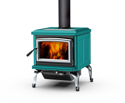 PACIFIC ENERGY kanadská krbová kamna Super Classic LE - pacific teal