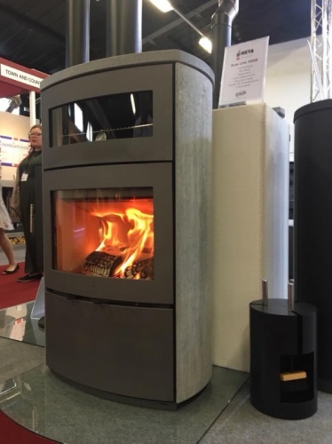 HETA krbová kamna Scan-Line 1000B - obklad mastek / pískovec