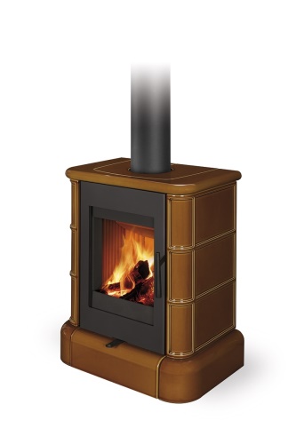 ROMOTOP krbová kamna Siena N01 - hnědá srnčí