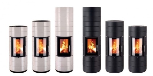 LEDA krbová kamna Colona Lite L - černý lak