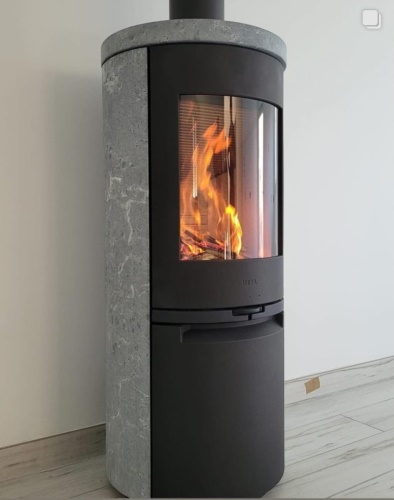 HETA krbová kamna Scan-Line 900 - obklad mastek / pískovec / vápenec