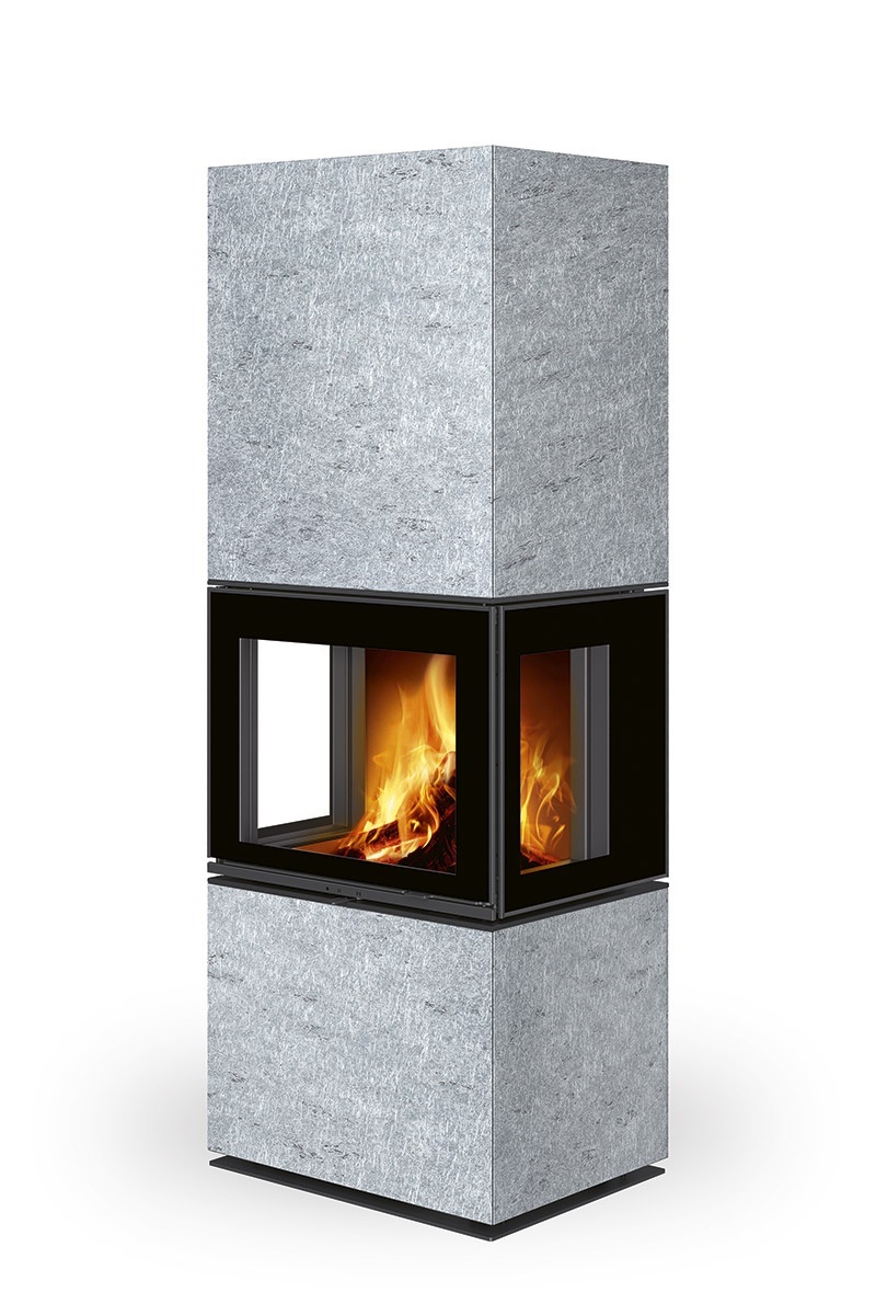 ROMOTOP designový akumulační krb LERA C GH kámen