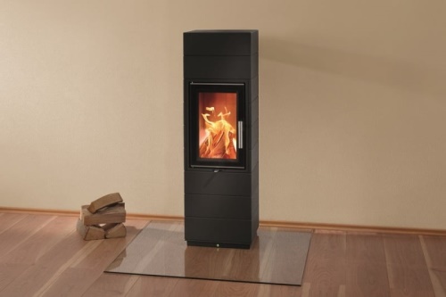 LEDA krbová kamna Corna - černý lak