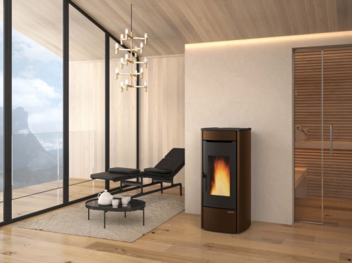 EXTRAFLAME peletová kamna Marina Idro H13