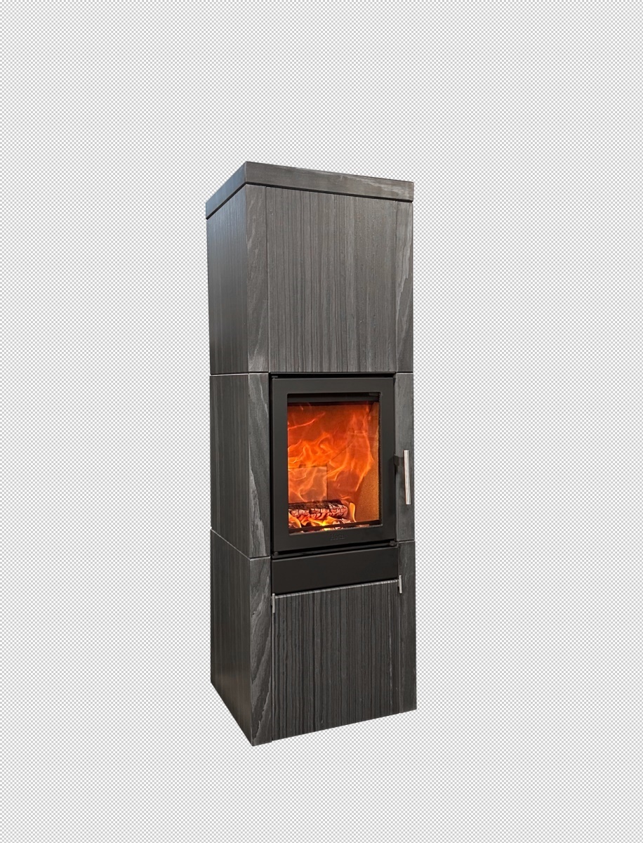 HETA krbová kamna Scan-Line 40 - pískovec Blackwood