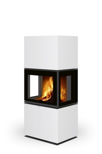 ROMOTOP designový krb LERA C G keramika - Černá matná