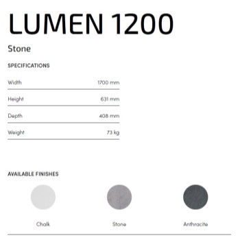 LA NORDICA krbová kamna Lumen 1200 - elektrický krb