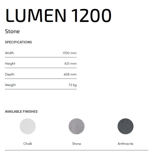 LA NORDICA krbová kamna Lumen 1200 - elektrický krb