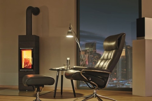 LEDA krbová kamna Corna - černý lak