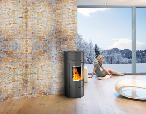 HAAS+SOHN peletová kamna HSP 7 II černá vč. WLAN