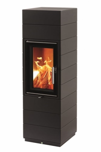 LEDA krbová kamna Corna TEC (s katalyzátorem) - černý lak