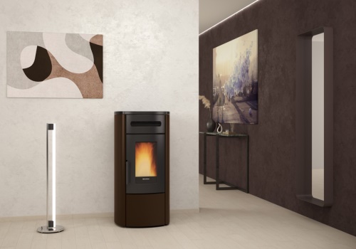 EXTRAFLAME peletová kamna Guenda Idro 5.0