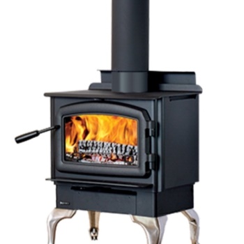 REGENCY kanadská krbová kamna Classic F1150 SMALL - černé litinové nožičky