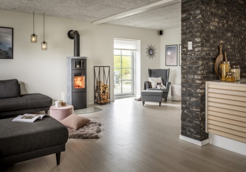 HETA krbová kamna Scan-Line 820B - obklad mastek / pískovec / vápenec / keramika