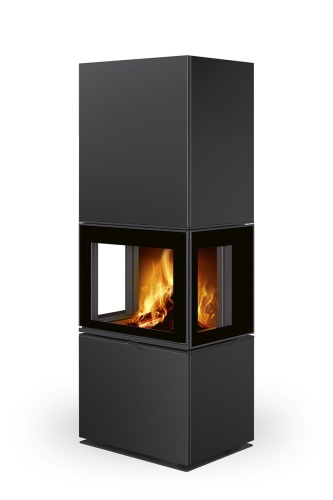 ROMOTOP designový akumulační krb LERA C GH keramika - Silver