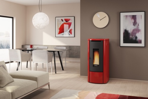 EXTRAFLAME peletová kamna Rosanna Idro 5.0