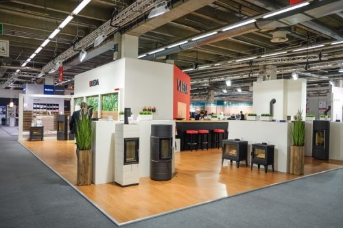 LEDA krbová kamna Corna - černý lak