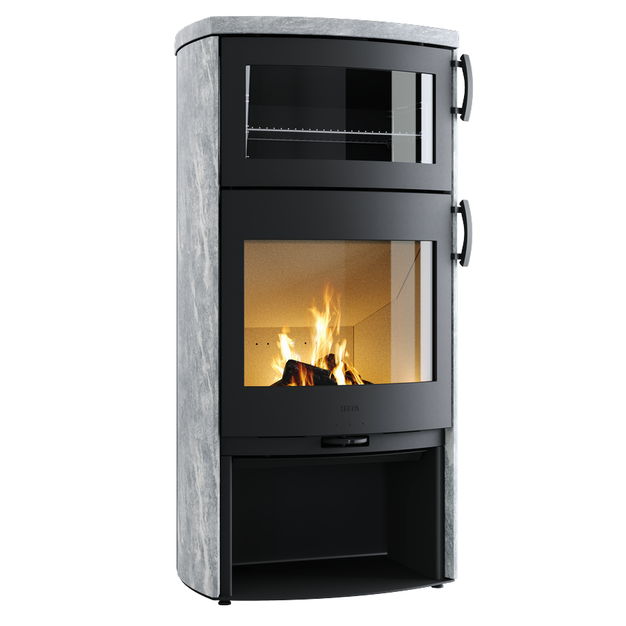 HETA krbová kamna Icon-Line Eclipse XL-B - obklad mastek
