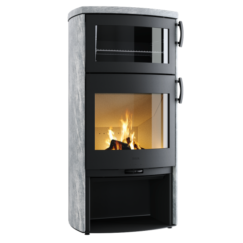 HETA krbová kamna Icon-Line Eclipse XL-B - obklad mastek