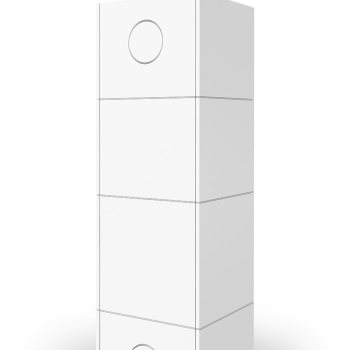 ROMOTOP akumulační kamna NORDAC keramika - Silver