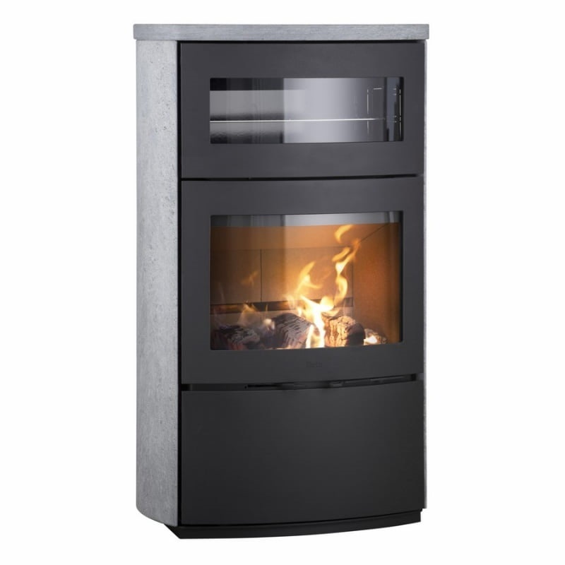 HETA krbová kamna Scan-Line 1000B - obklad mastek / pískovec