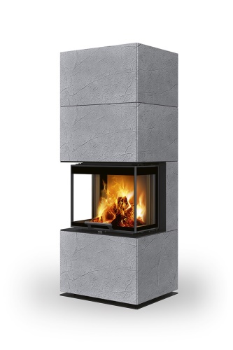 ROMOTOP designový akumulační krb s výsuvnými dvířky CARA CS thermaline - Thermaline