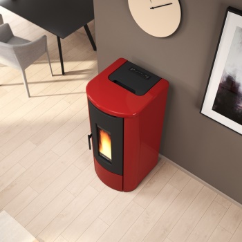 EXTRAFLAME peletová kamna Rosanna Idro 5.0