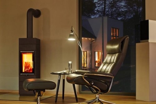 LEDA krbová kamna Corna TEC (s katalyzátorem) - černý lak