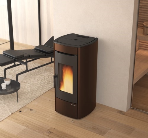 EXTRAFLAME peletová kamna Marina Idro H13