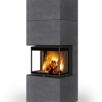 ROMOTOP designový akumulační krb s výsuvnými dvířky CARA CS thermaline - Thermaline