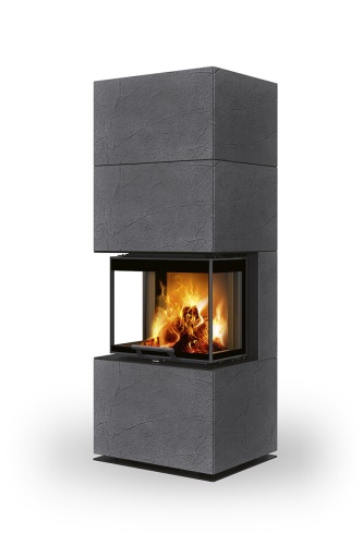 ROMOTOP designový akumulační krb s výsuvnými dvířky CARA CS thermaline - Thermaline