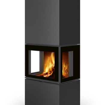 ROMOTOP designový akumulační krb LERA C GH plech