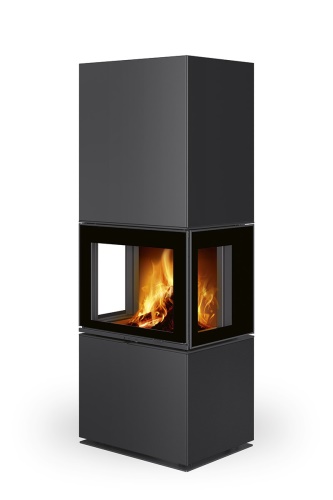 ROMOTOP designový akumulační krb LERA C GH plech