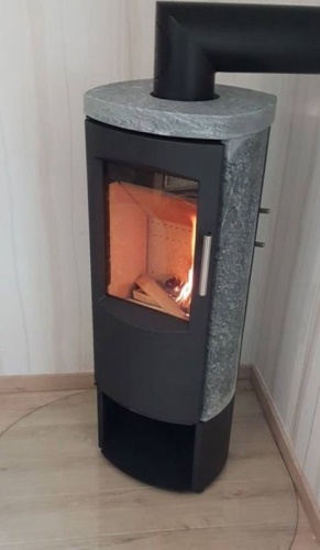 HETA krbová kamna Scan-Line 7B - obklad mastek / pískovec