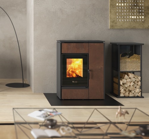EXTRAFLAME hybridní peletová kamna Margaret
