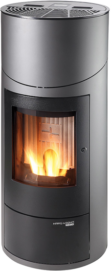 HAAS+SOHN peletová kamna HSP 7 II Grande RLU De Luxe vč. WLAN, šedá