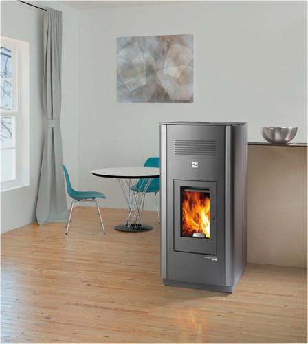 HAAS+SOHN krbová kamna Toledo IV 32 vč. WLAN, antracit/šedá